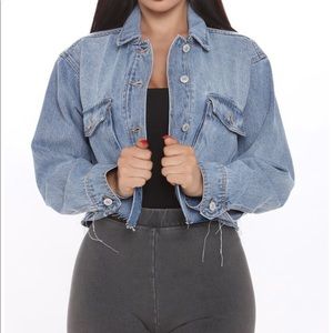 🤤Fashion Nova Denim Jacket